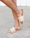 Chinese Laundry Audrey Flatform Sandals - Natural