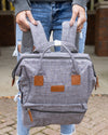 Kason Laptop Backpack - Heather Grey