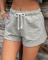 Truly Relaxed Shorts - Smoke Olive