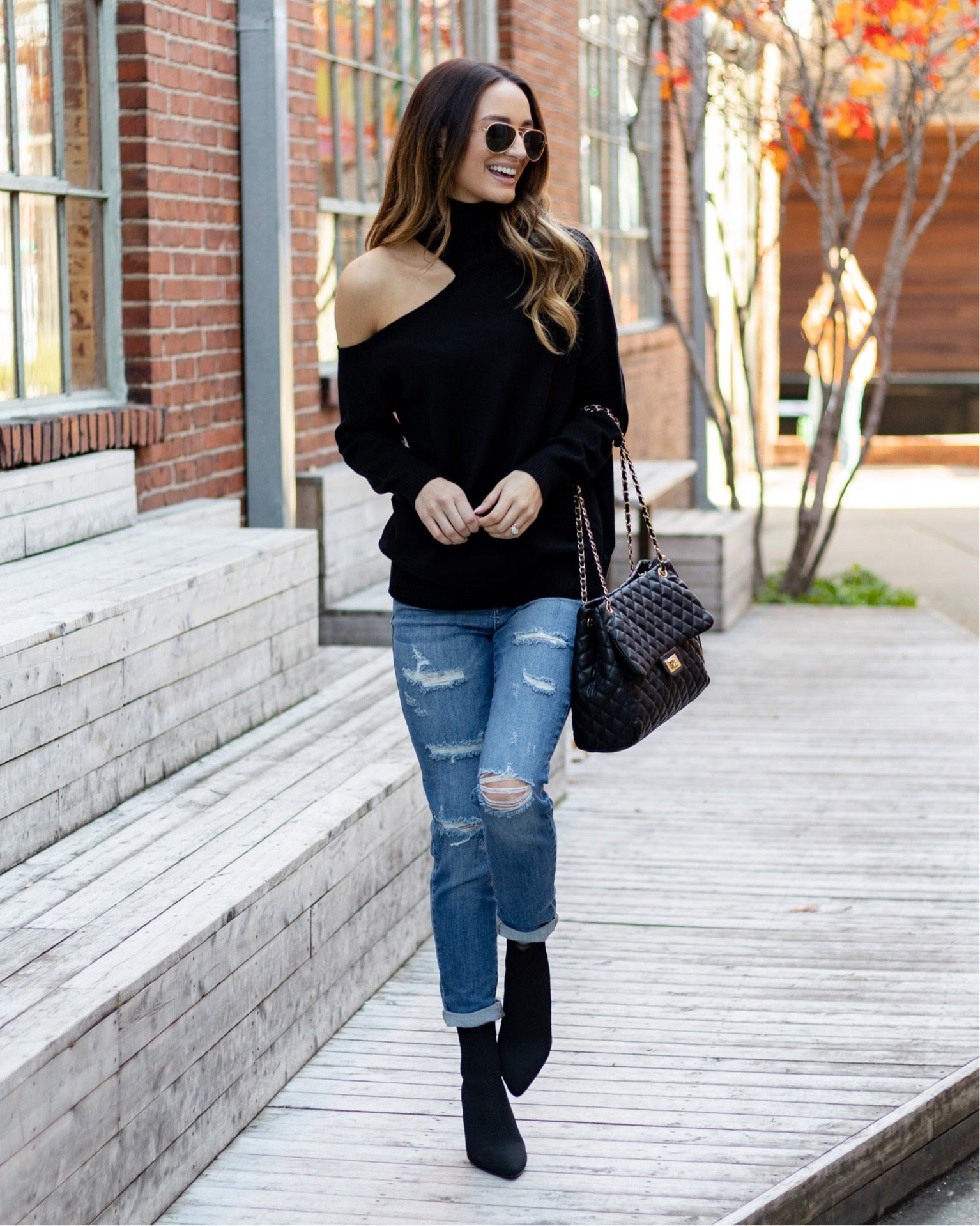 The Cold Shoulder Sweater – Fashion Steele NYC