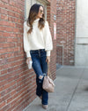 Grace Turtleneck Sweater - Ivory
