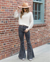 Luna Boat Neck Ribbed Sweater - Tan