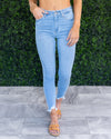 Bentley Distressed Skinny Jeans - Light Wash