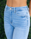Bentley Distressed Skinny Jeans - Light Wash