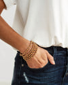 Brittany Beaded Bracelet - Gold