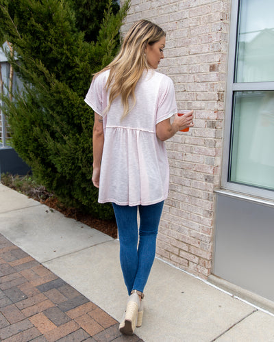 Constantly Inspired Top - Blush