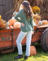 Autumn Air Top - Hunter Green