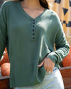 Autumn Air Top - Hunter Green