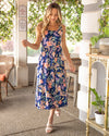 Summertime Sweetness Midi Dress - Navy
