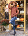 Autumn Nights Sweater - Amber