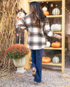 Campfire Nights Plaid Shacket - Olive