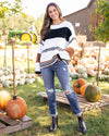 By The Fire Sweater - White