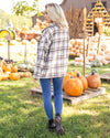 Nights In Nevada Shacket - Ivory