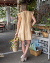 Enchanted Moments Pocketed Dress - Banana