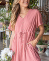 See You There Dress - Pink Coral
