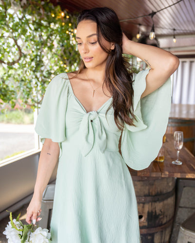 Lost In A Daydream Dress - Mint