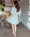 Subtle Statements Dress - Cloud