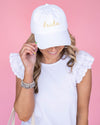 Bride Graphic Hat - Off White