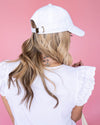 Bride Graphic Hat - Off White