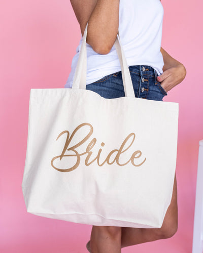 Bride Tote Bag - Natural