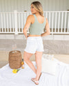 Casual Confidence Reversible Tank - Sage