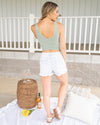 Casual Confidence Reversible Tank - Sage