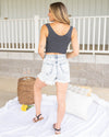 Casual Confidence Reversible Tank - Charcoal