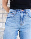 Mckenna High Rise Boyfriend Jeans - Medium Wash
