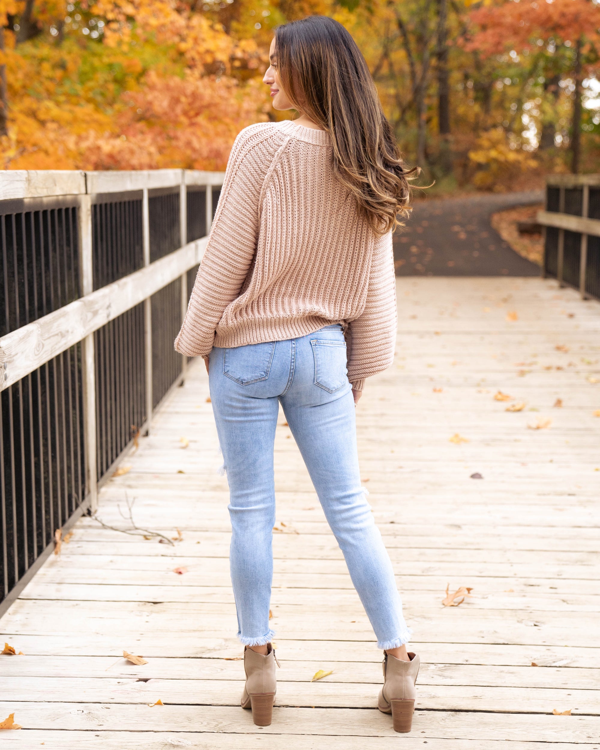 Endless Comfort Sweater - Taupe - Eleven Oaks Boutique