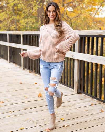 Endless Comfort Sweater - Taupe