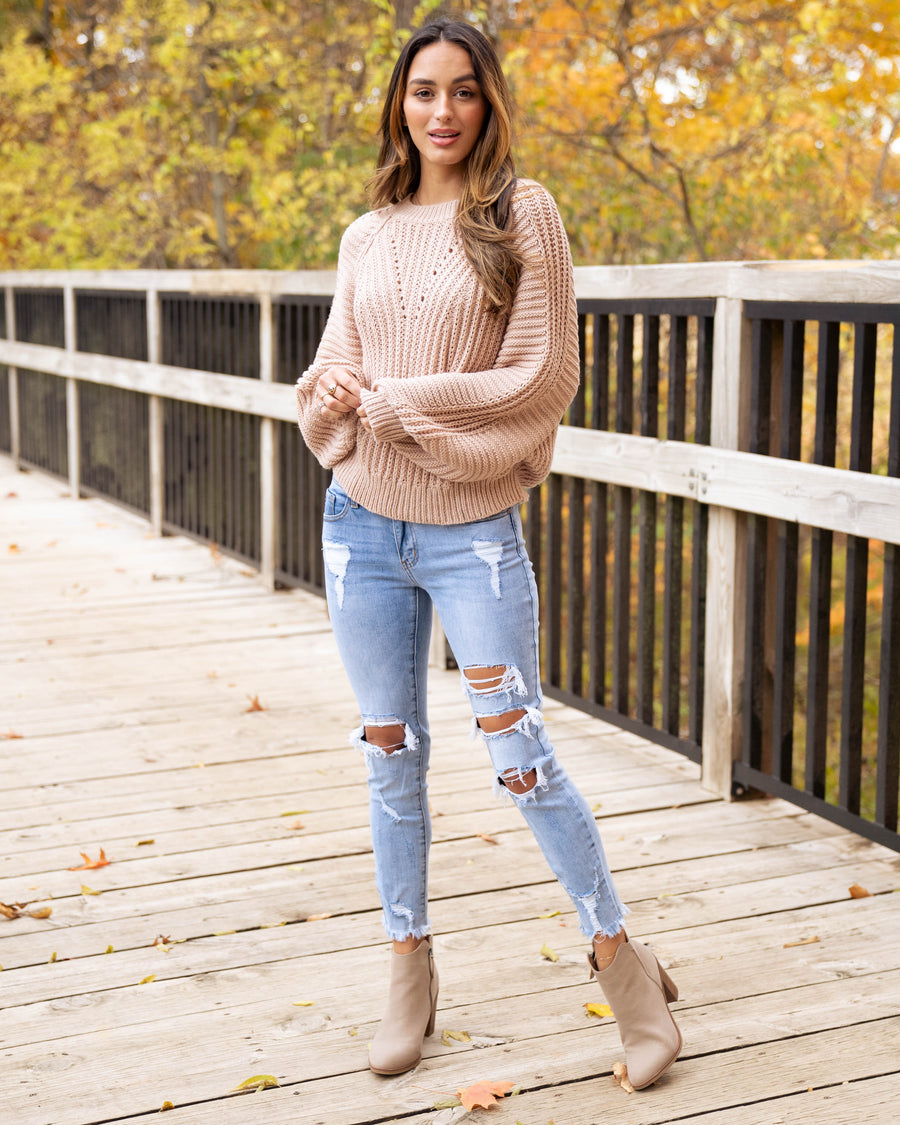 Endless Comfort Sweater - Taupe