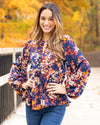For The Moment Top - Navy