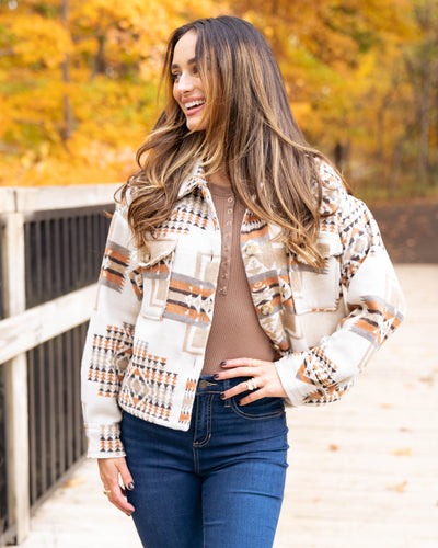 Weekend In The Smokies Jacket - Cream