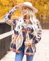 Weekend In Gatlinburg Shacket - Navy