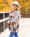 Weekend In Gatlinburg Shacket - Navy