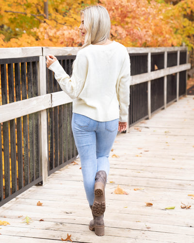 Up At Dawn Sweater - Ivory