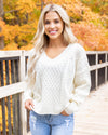 Up At Dawn Sweater - Ivory