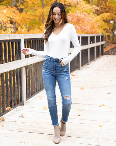 Always By My Side Bodysuit - Ivory