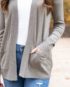 At Daybreak Cardigan - Dusty Olive