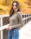 Closer To You Bodysuit - Olive