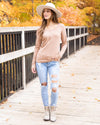 Living For Today Top - Ginger
