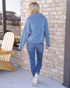 Morning Chill Pullover - Baby Blue