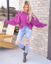 For The Best Sweater - Magenta