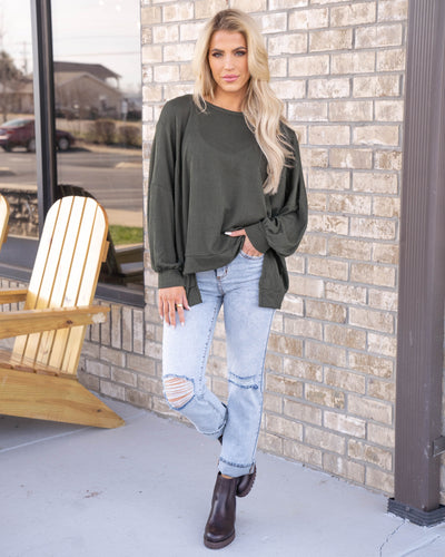 Hold Me Closer Top - Green