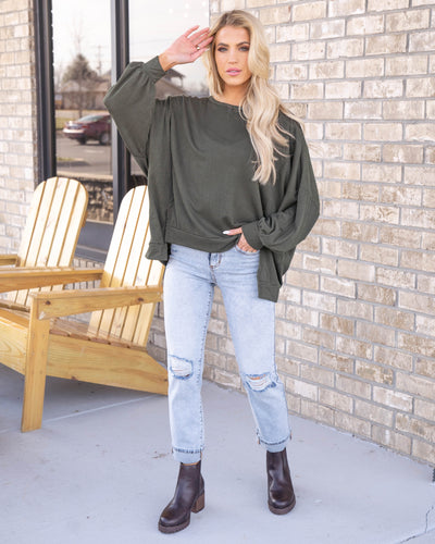 Hold Me Closer Top - Green