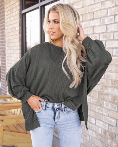 Hold Me Closer Top - Green