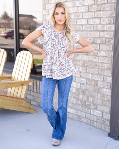 A New Beginning Top - Ivory