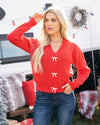 The Most Wonderful Day Sweater - Red
