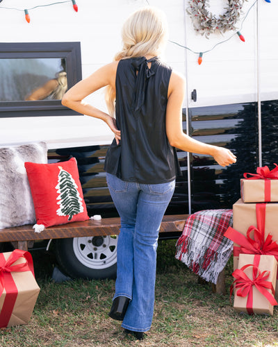 Rooftop Celebration Top - Black