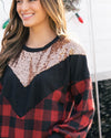 Season Of Sparkle Top - Black